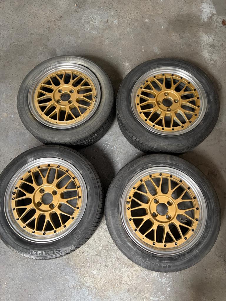 4x jantes 4x100 - 16x7 - ET35, Autos : Pièces & Accessoires, Suspension & Châssis, Enlèvement