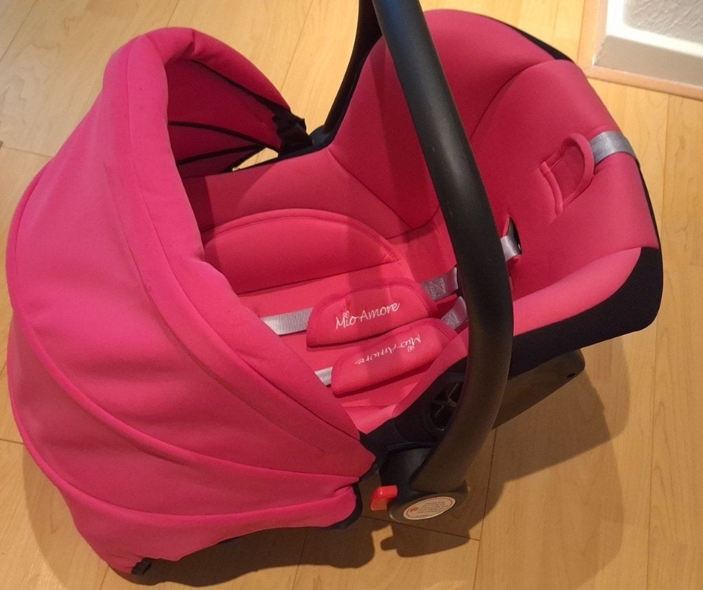 Zeer nette en in goede staat Maxi Cosi " MIO AMORE ", Ceinture de sécurité, 0 à 18 kg, Protection latérale, Enlèvement