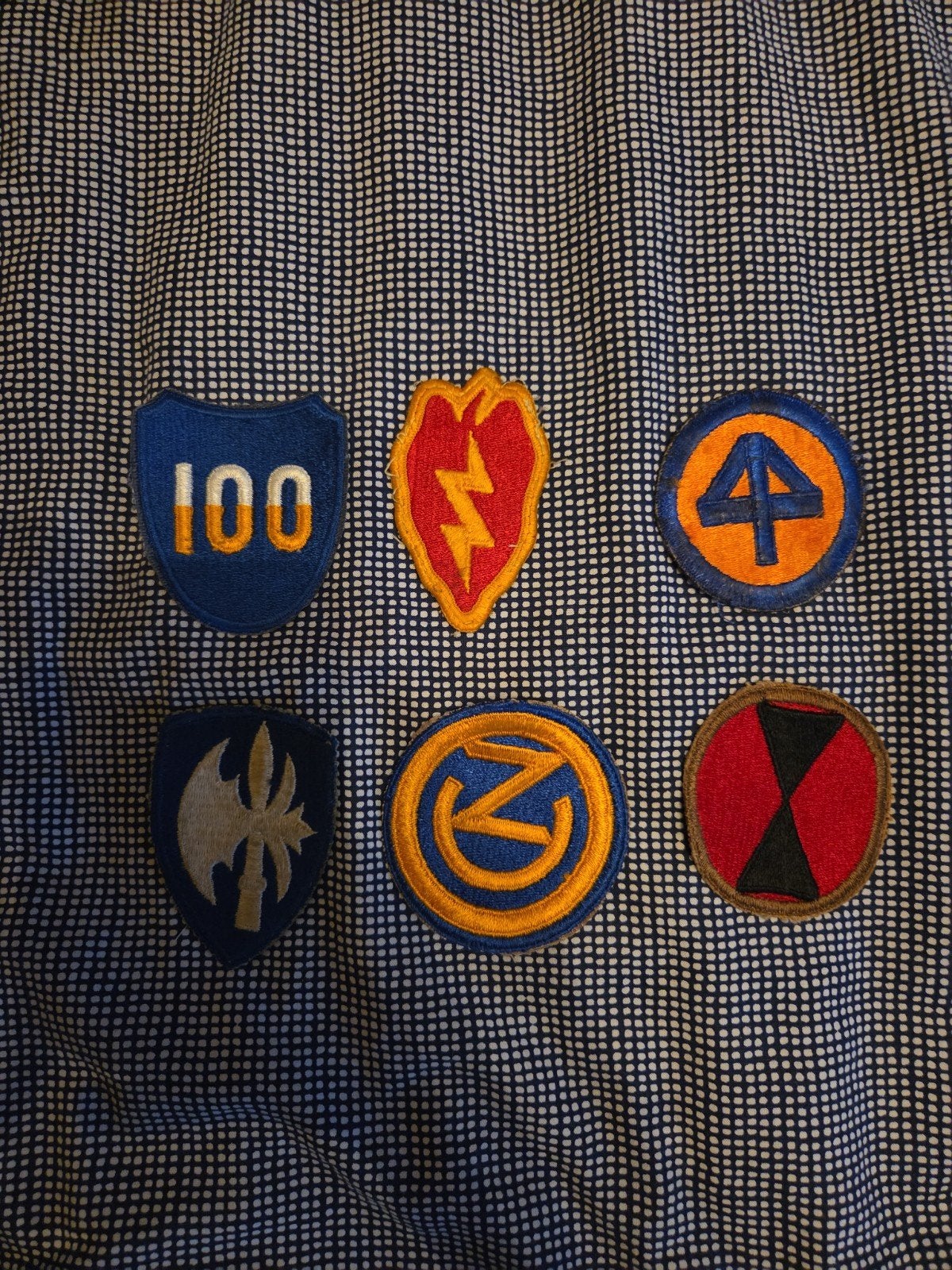 lot patch us ww2, Collections, Enlèvement ou Envoi