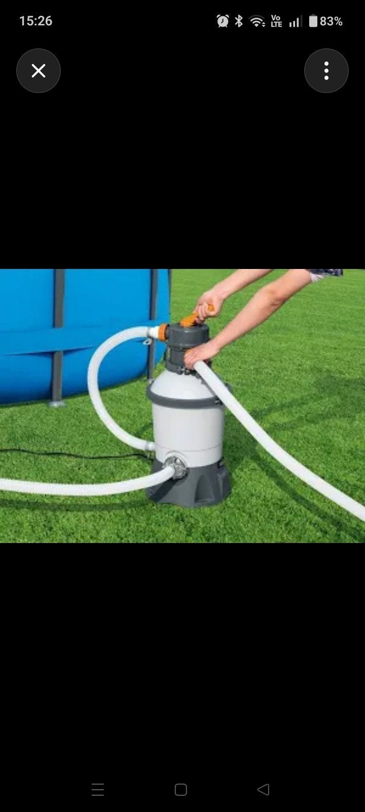 Bestway zandfilterpomp 58515, Tuin en Terras, Ophalen