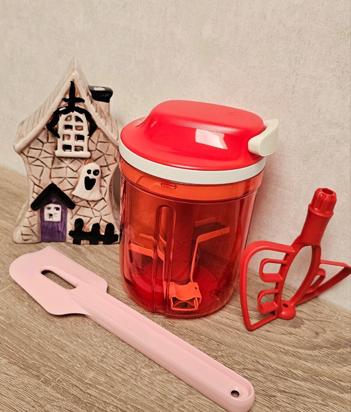 Hachoir supersonique Tupperware Medium + Spatule Vintage, Enlèvement ou Envoi, Neuf