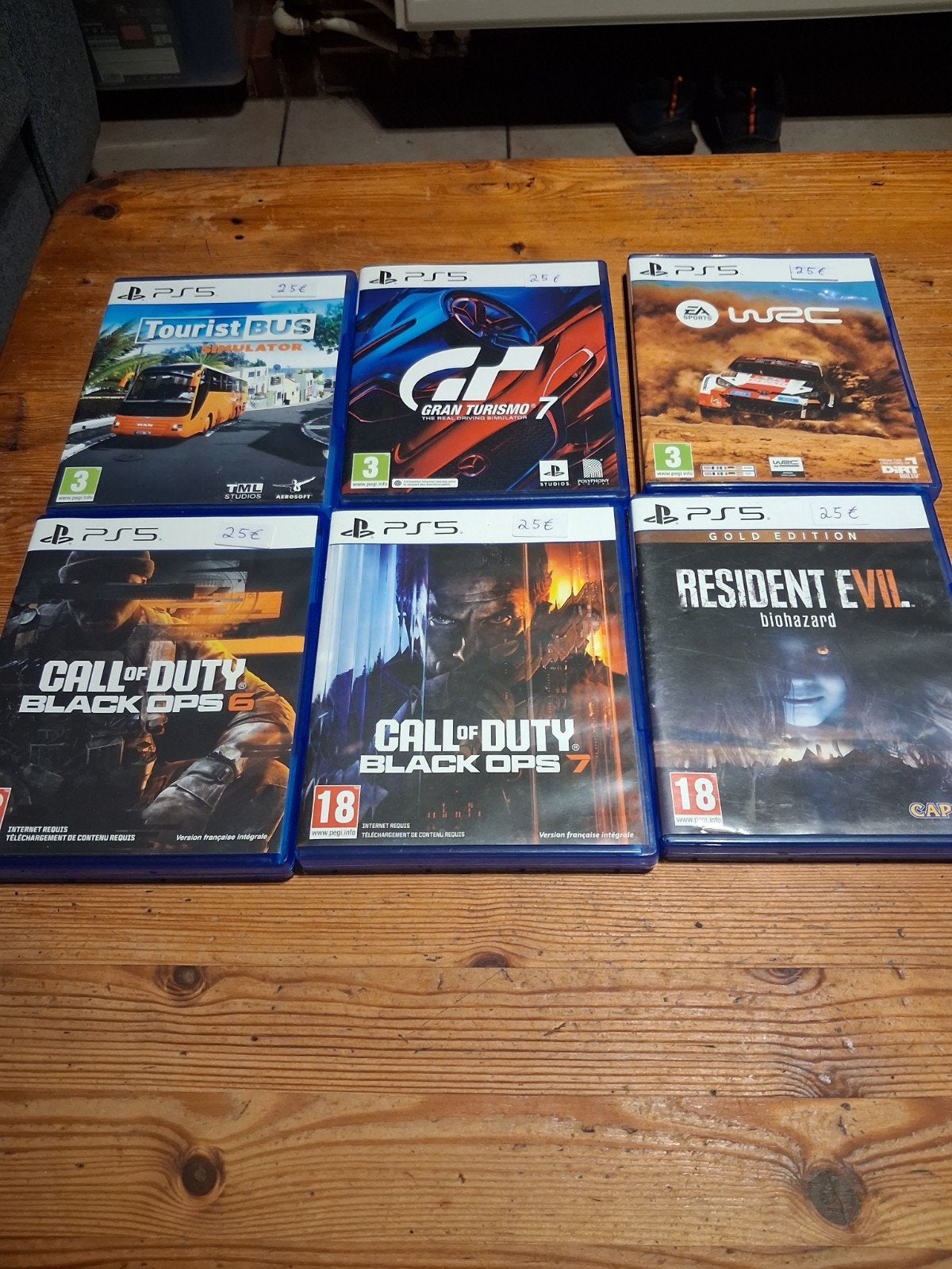 jeux ps5 a 25€ pièces, Gebruikt, 1 speler, Vanaf 3 jaar, Ophalen