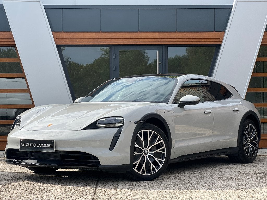Porsche Taycan Cross Turismo 4S '23 - 40000km, Autos, Cuir, Argent ou Gris, 4 portes, Entreprise