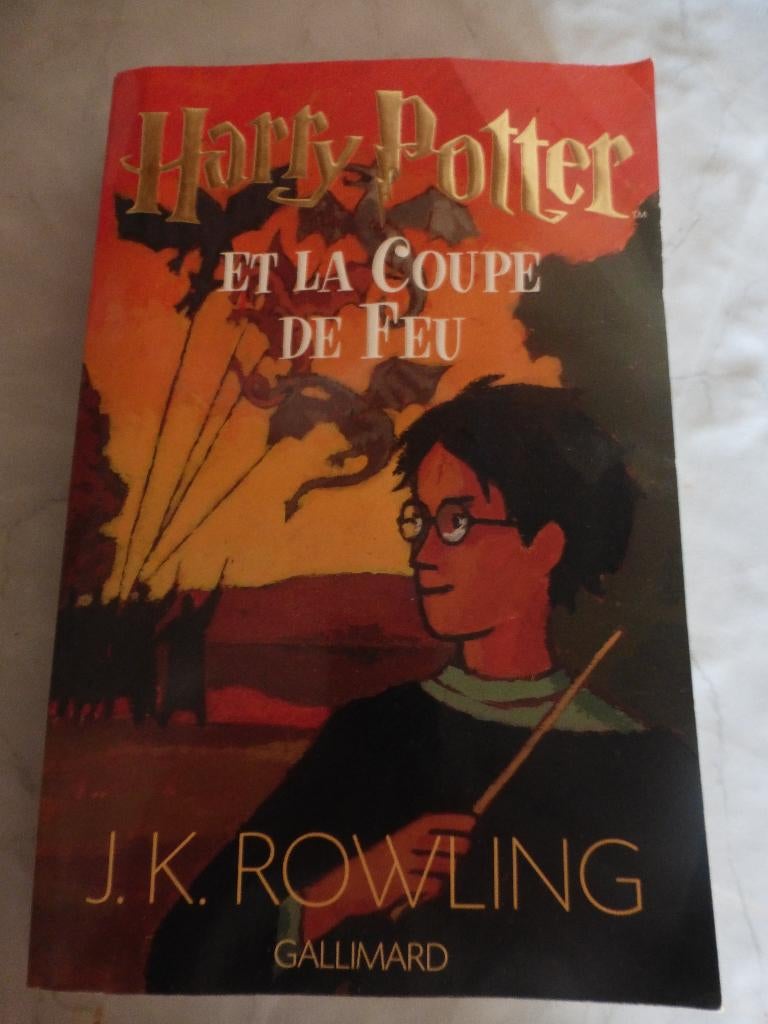 Livre Harry Potter" Et La Coupe De Feu", Enlèvement ou Envoi, Comme neuf, Gallimar