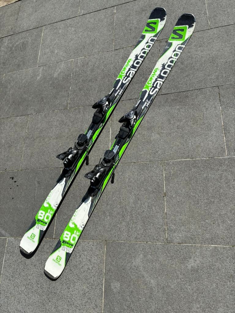 Salomon Ti80 X-drive skis 1,70m, Ophalen, 160 tot 180 cm, Gebruikt, Salomon