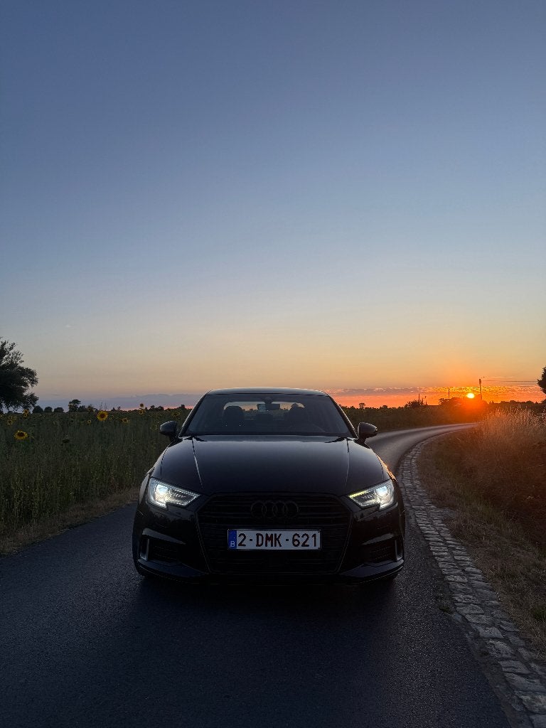 Audi A3, Auto's, Stof, 4 cilinders, Zwart, Bedrijf
