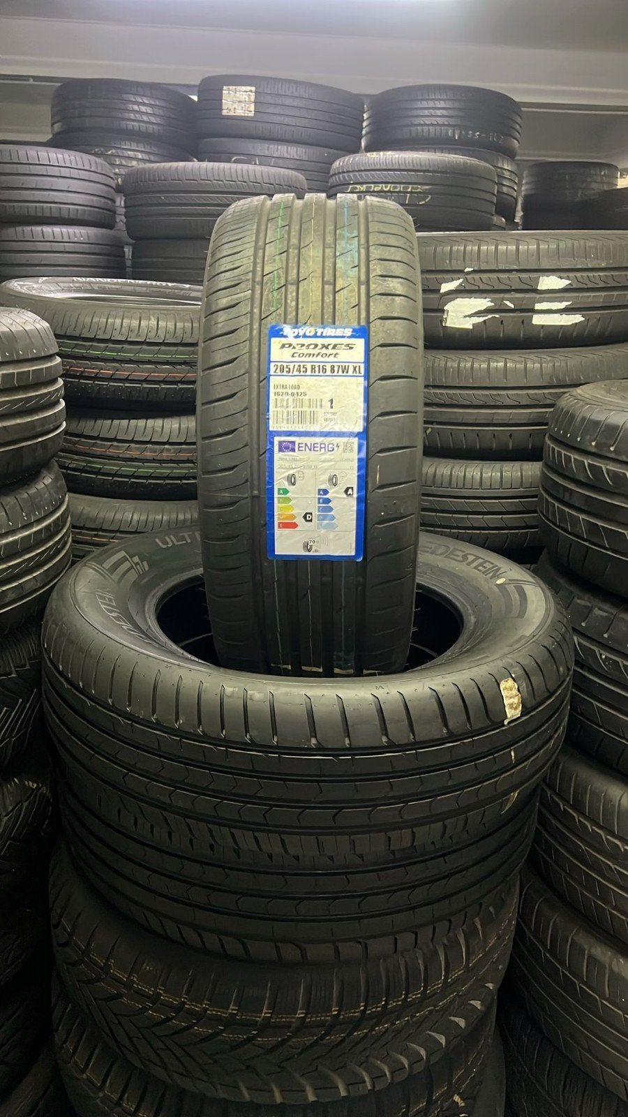 20545r16 205 45 r16 205/45/r16 toyo nouveau avec montage