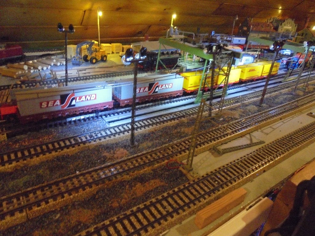 marklin containerwagons, Analogique, Enlèvement ou Envoi, Courant alternatif, Wagon