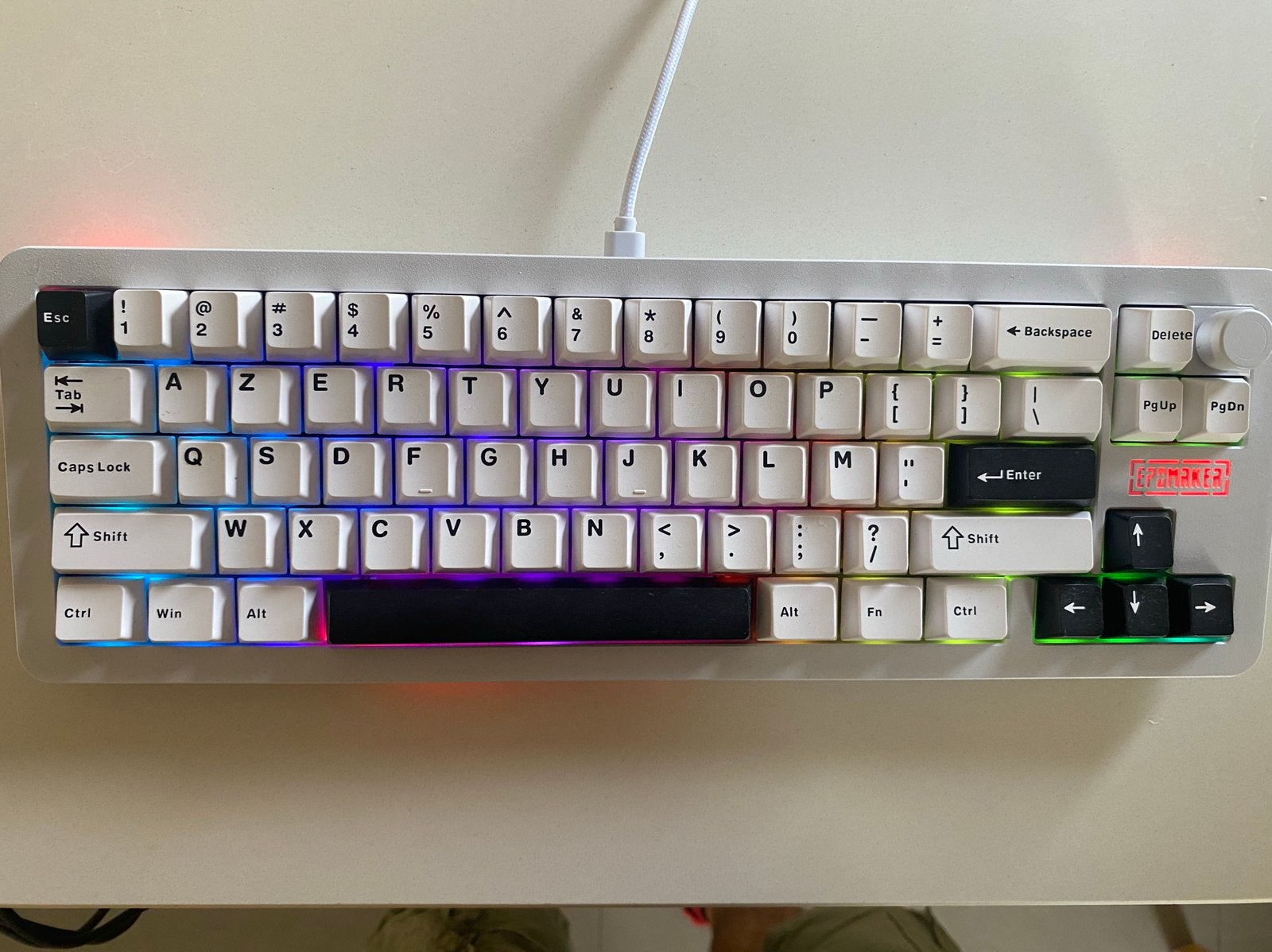 Epomaker Galaxy68, Computers en Software, Ophalen of Verzenden, Zo goed als nieuw, Draadloos