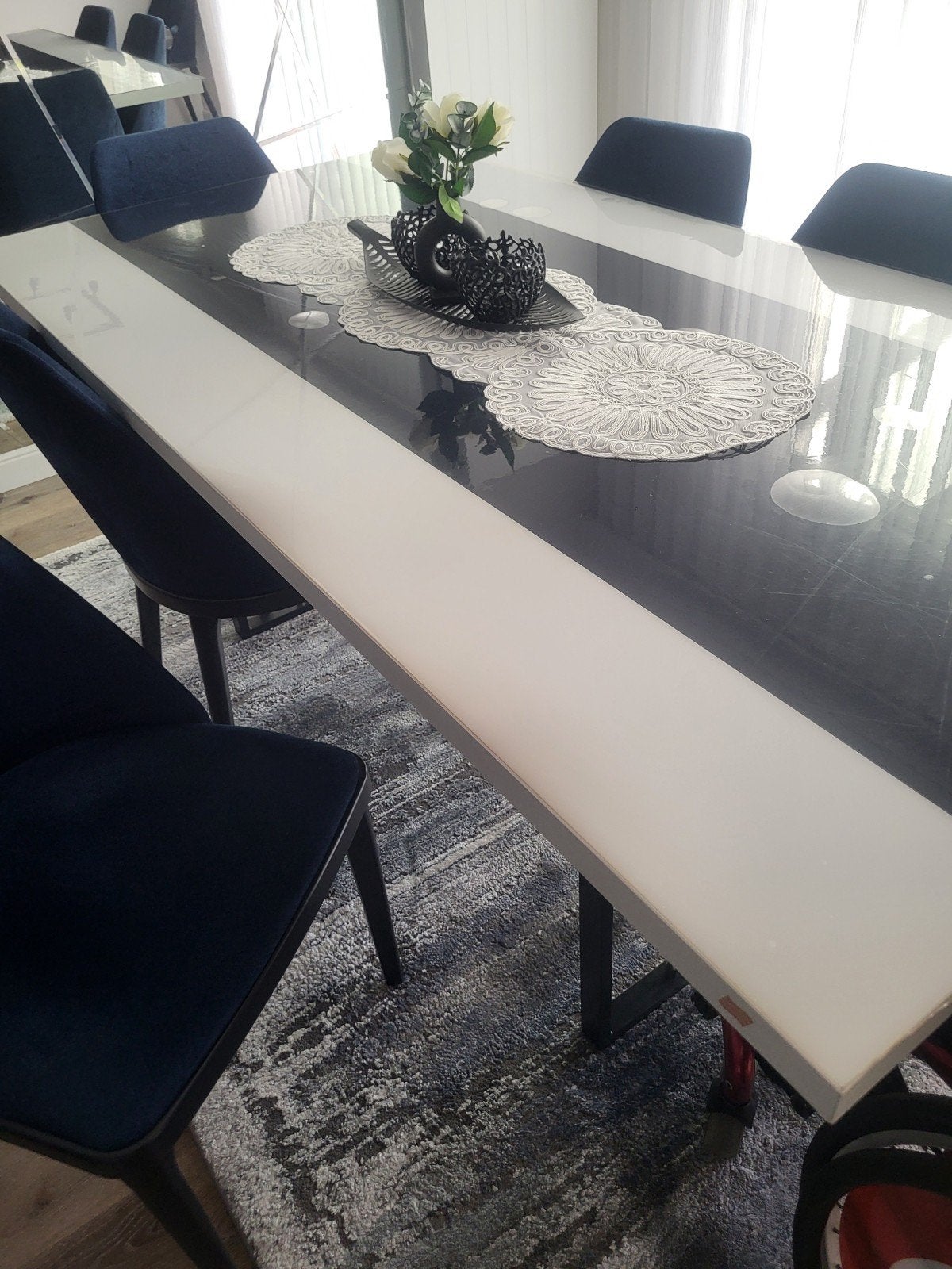 eettafel met 6 stoelen, Huis en Inrichting, Ophalen