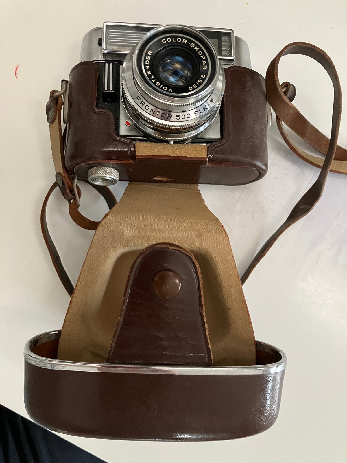 Vintage camera voigtländer prontor 500SLK, Audio, Tv en Foto, Ophalen, Niet werkend, Overige Merken
