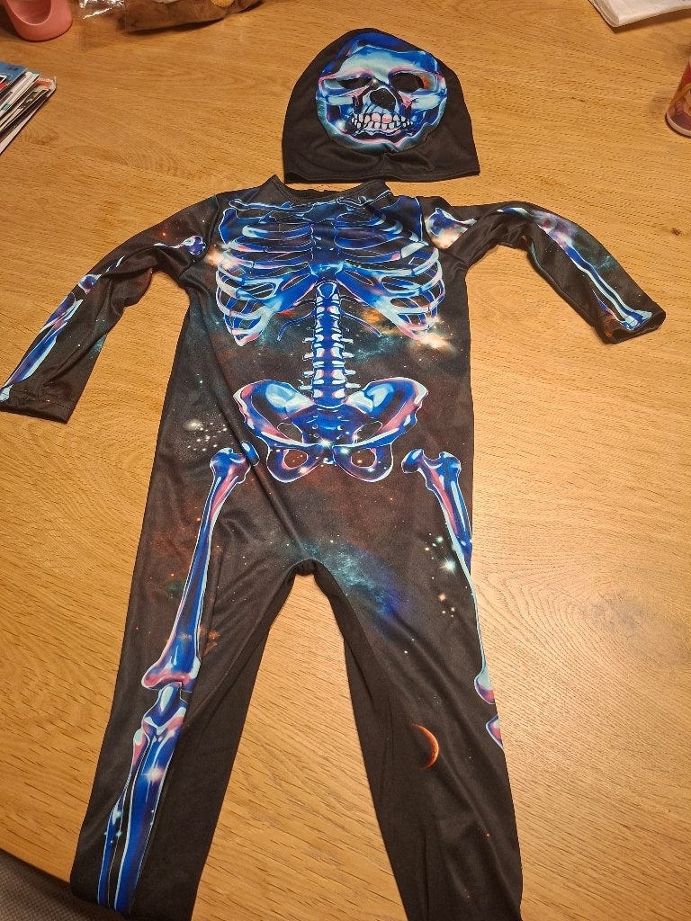 Halloween kostuum skelet 2-3 jaar, Enlèvement, Costume