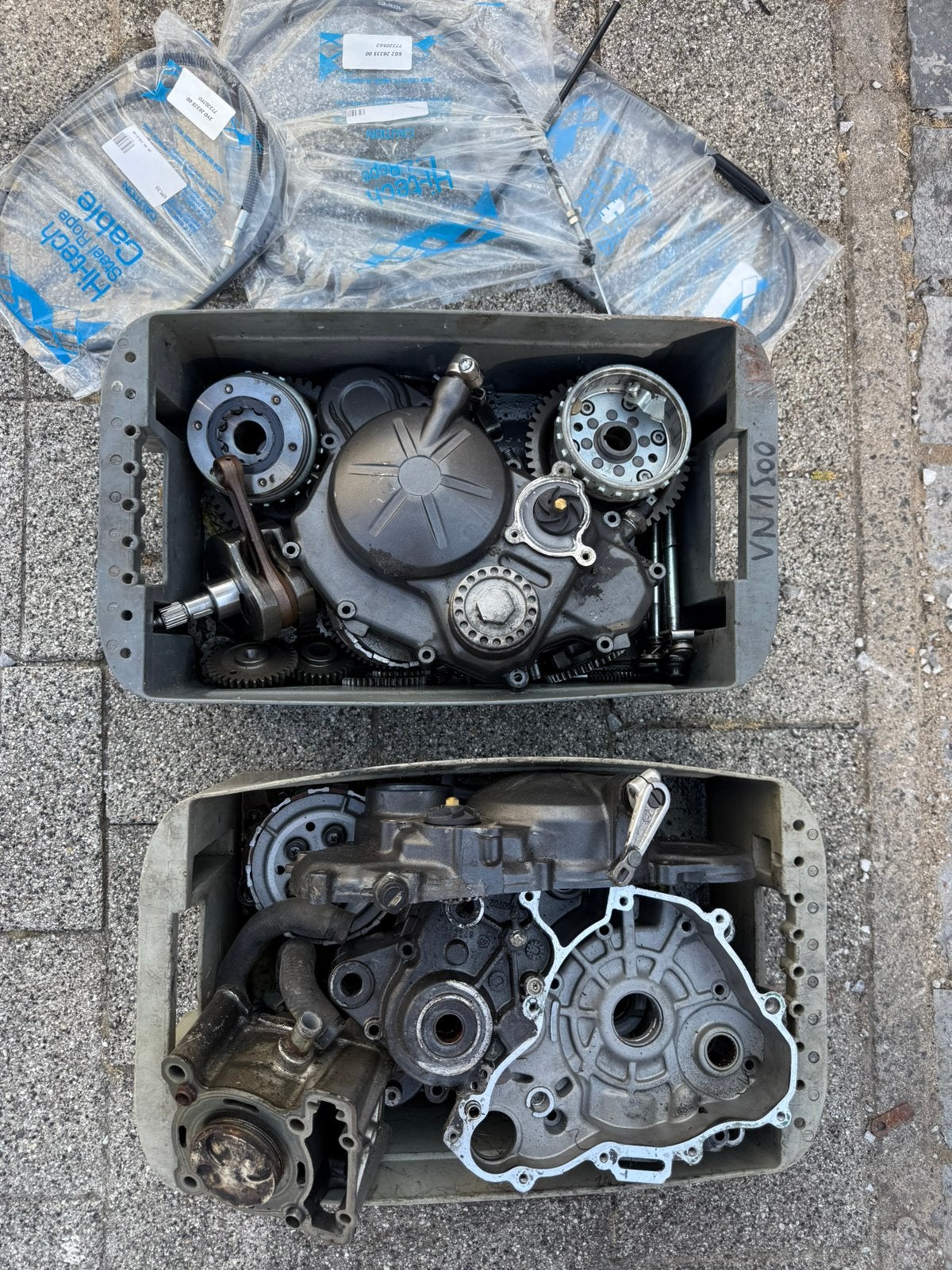 Aprilia rs4 125 cc motorblok en onderdelen, Ophalen
