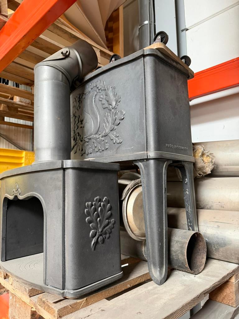 Morsø kachel, Ophalen