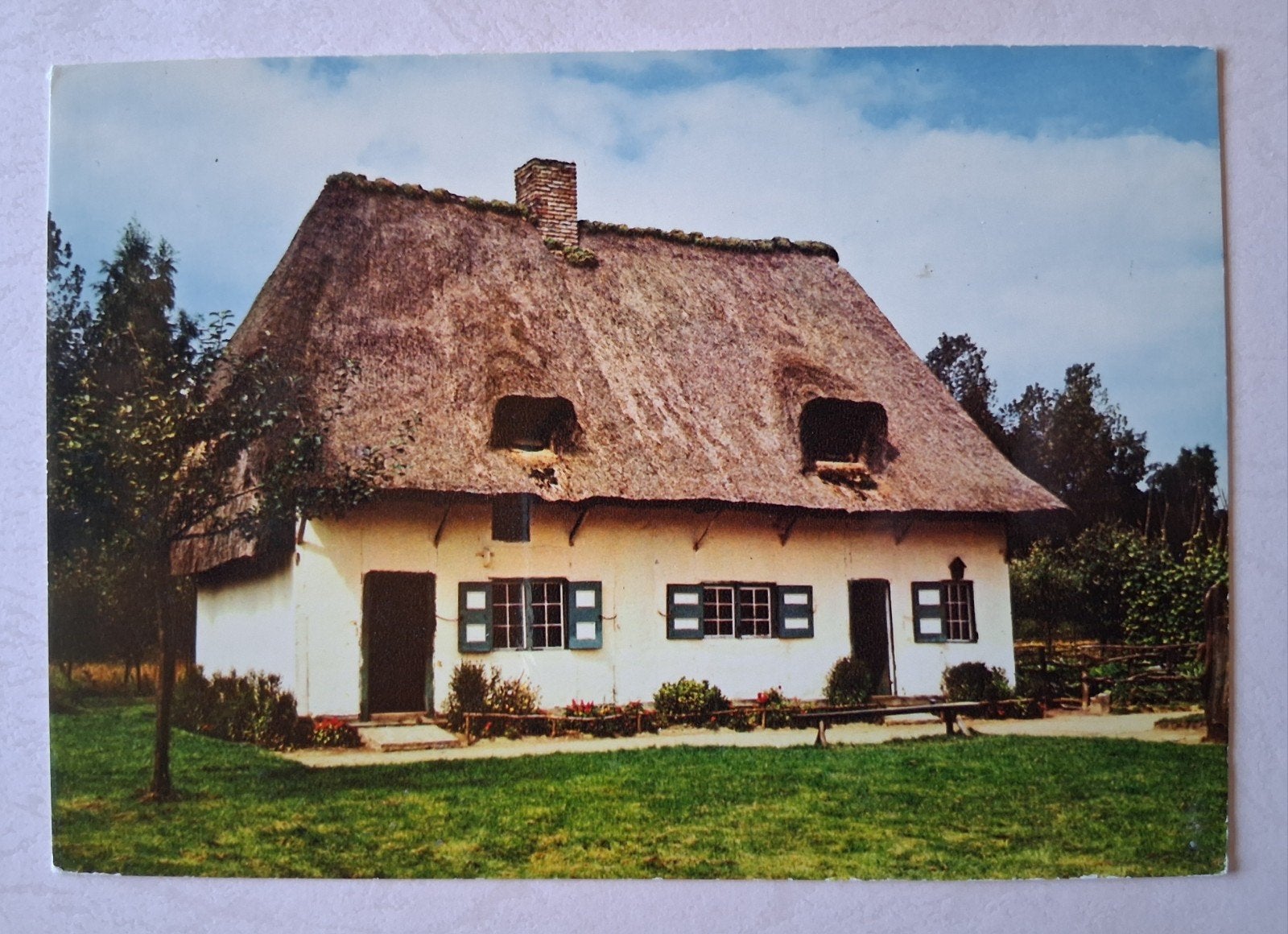 Postkaart Vakwerkhuisje uit Oostvleteren in Bokrijk, Verzamelen, Ophalen of Verzenden