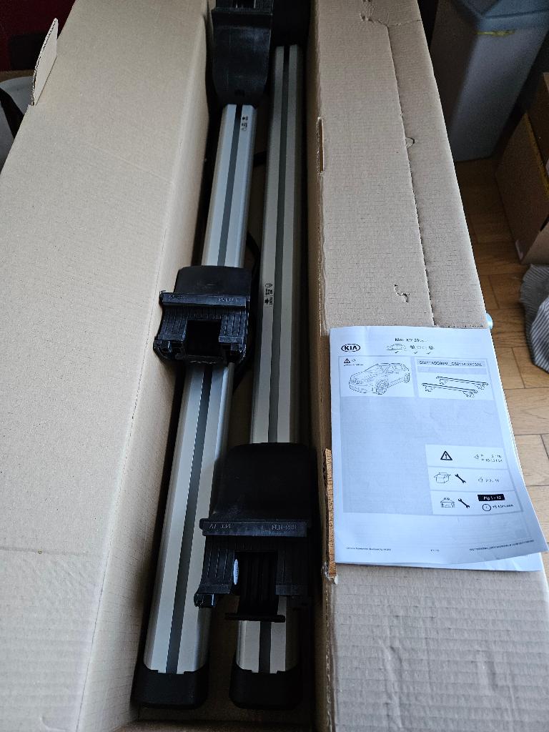barres de toit kia G5211ADE00AL_G5211ADX00AL, Enlèvement, Neuf