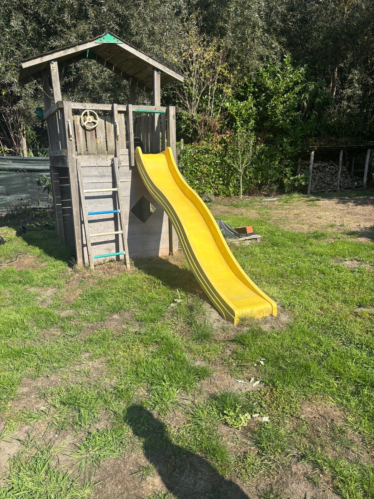 Glijbaan gratis, Enlèvement, Utilisé, Toboggan