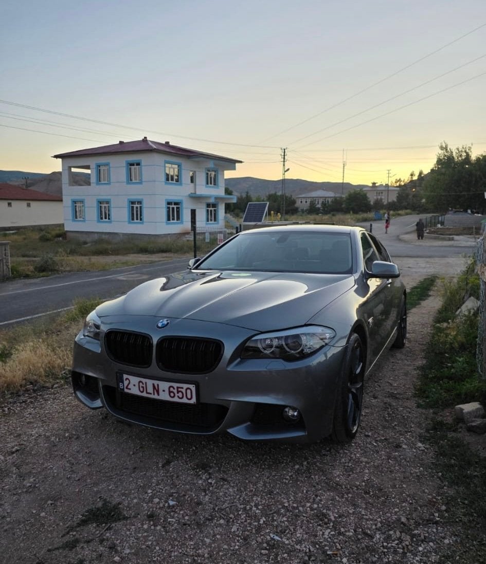 TE KOOP BMW 520d, Autos, BMW, Cuir, Euro 5, Boîte manuelle, Particulier