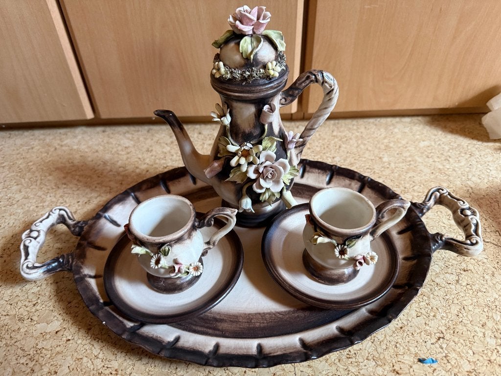 porseleinen koffieservies, Antiek en Kunst, Ophalen of Verzenden