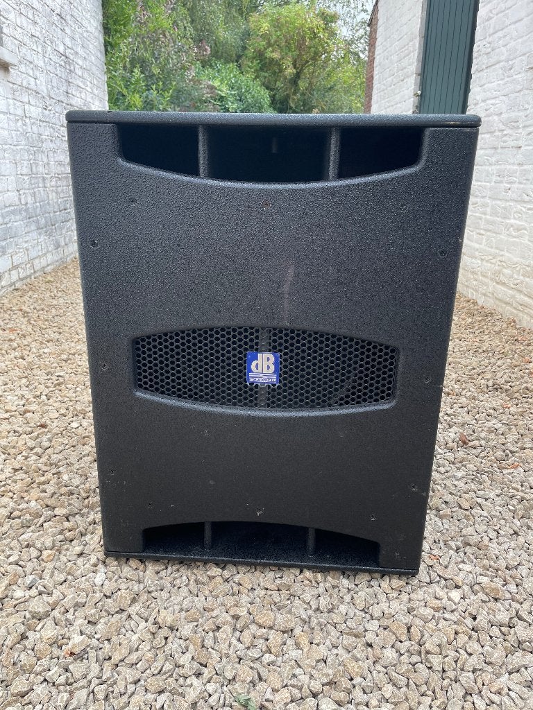 Db Technologies Sub18D actieve superconditie! 1000 Wrms, Audio, Tv en Foto, Subwoofer, Zo goed als nieuw, Ophalen, 150 watt of meer