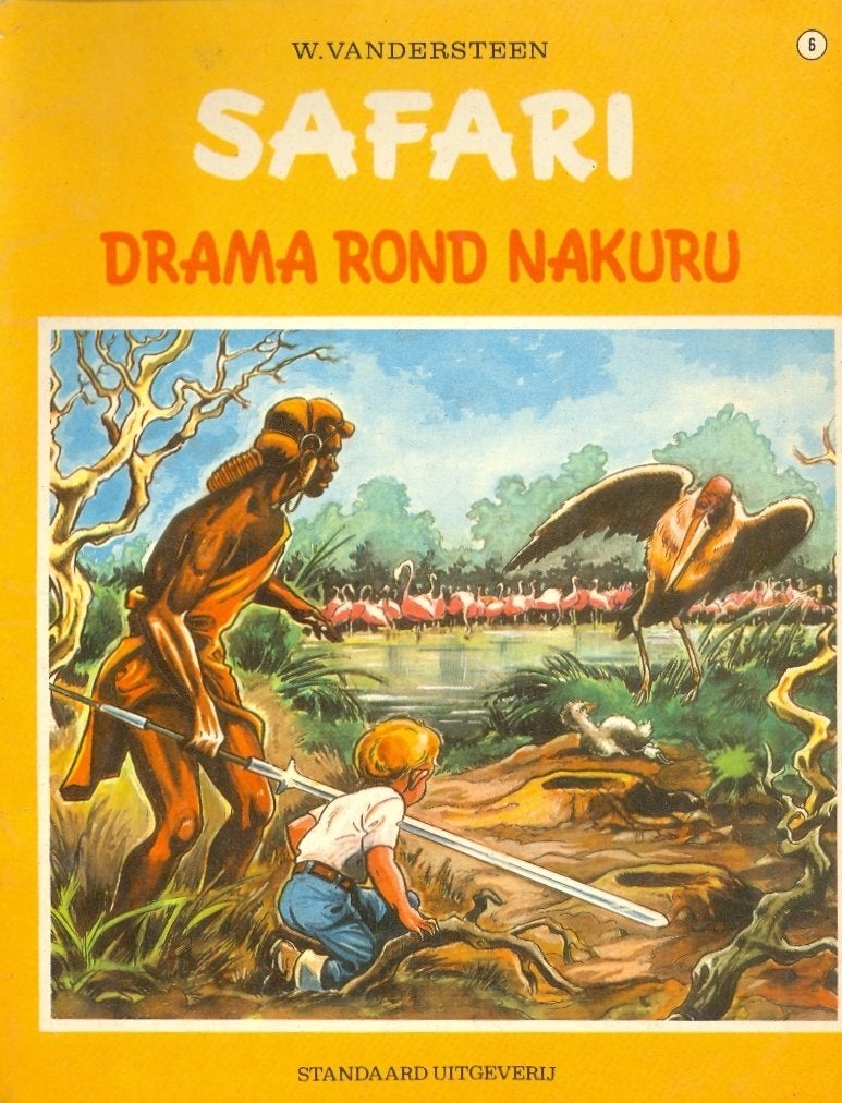 Verzameling strips Safari., Meerdere stripboeken, Ophalen of Verzenden, Gelezen, Willy vandersteen