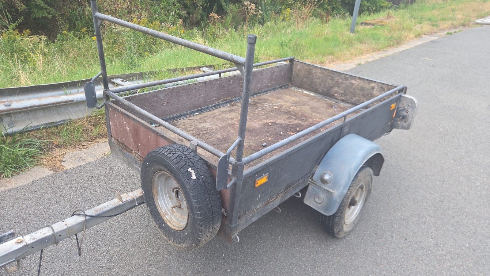 aanhangwagen/aanhanger/remorque 2x1 m, Enlèvement, Utilisé
