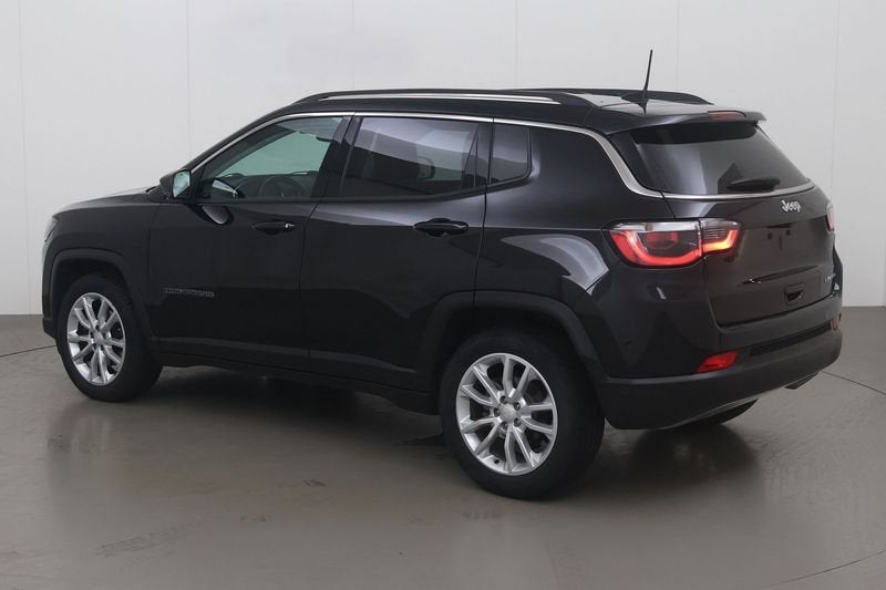 Jeep Compass turbo 4X2 limited 150 AT, Autos, Jeep, 1332 cm³, Entreprise, Noir, 5 places