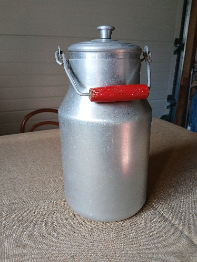 Pot à lait en aluminium, Antiquités & Art, Enlèvement