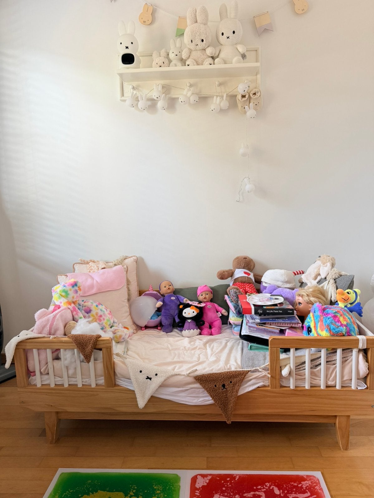 Petit amelie peuterbed, Kinderen en Baby's, Ophalen of Verzenden, Zo goed als nieuw, Matras