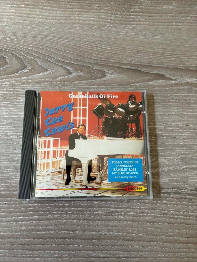 Jerry Lee Lewis cd, Great balls of fire. slechts 2 euro., Enlèvement ou Envoi, Comme neuf, Rock 'n' roll