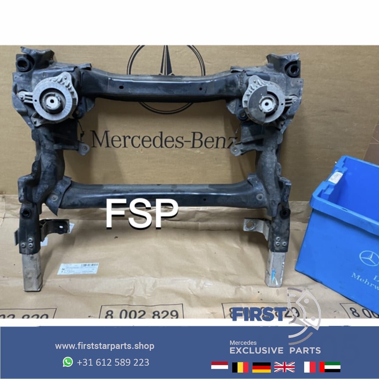 W205 subframe Mercedes C Klasse 2014-2021 origineel C205 A20, Gebruikt, -, Ophalen of Verzenden, -