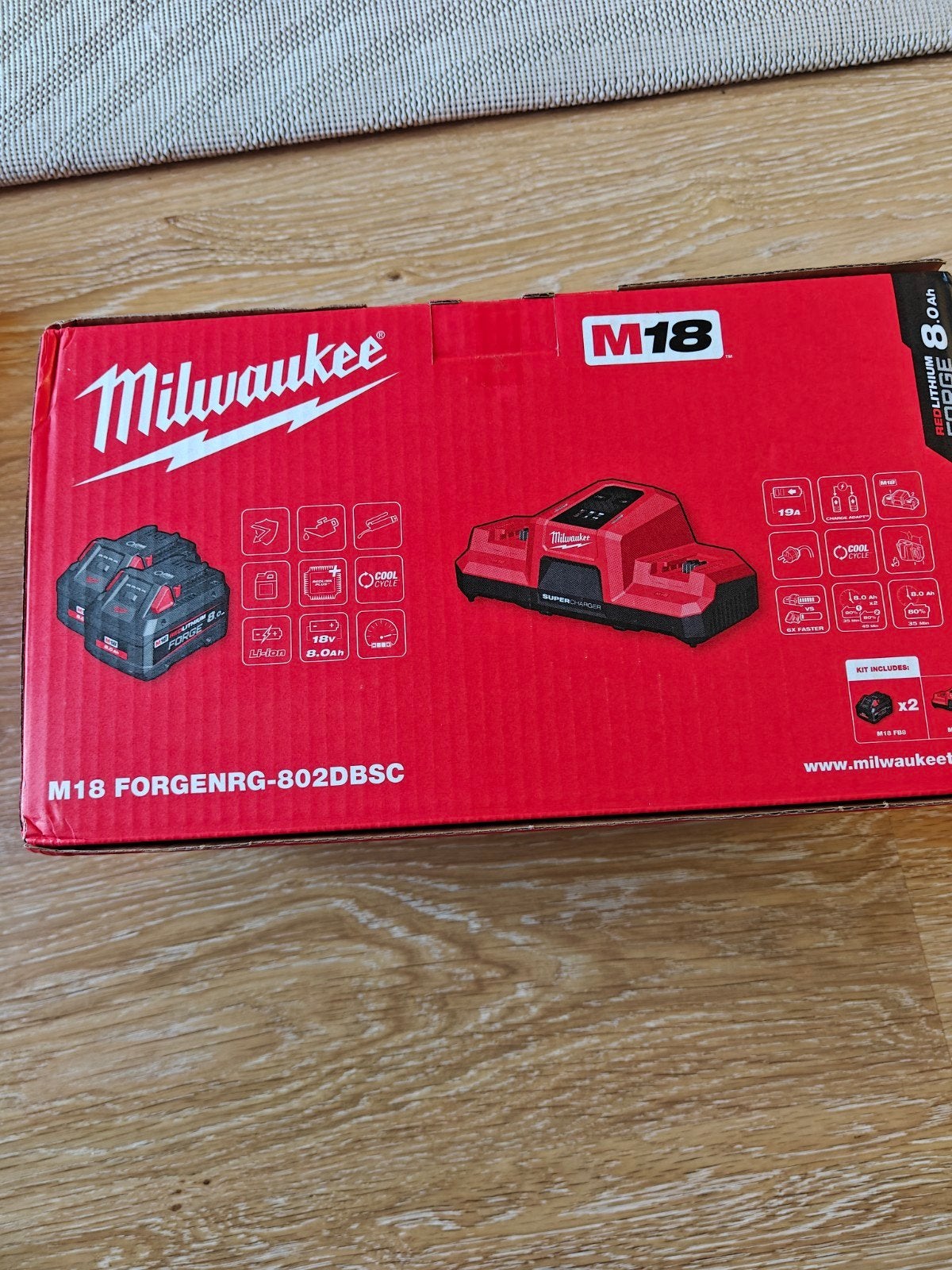 batteries Milwaukee m18, Bricolage & Construction, Enlèvement