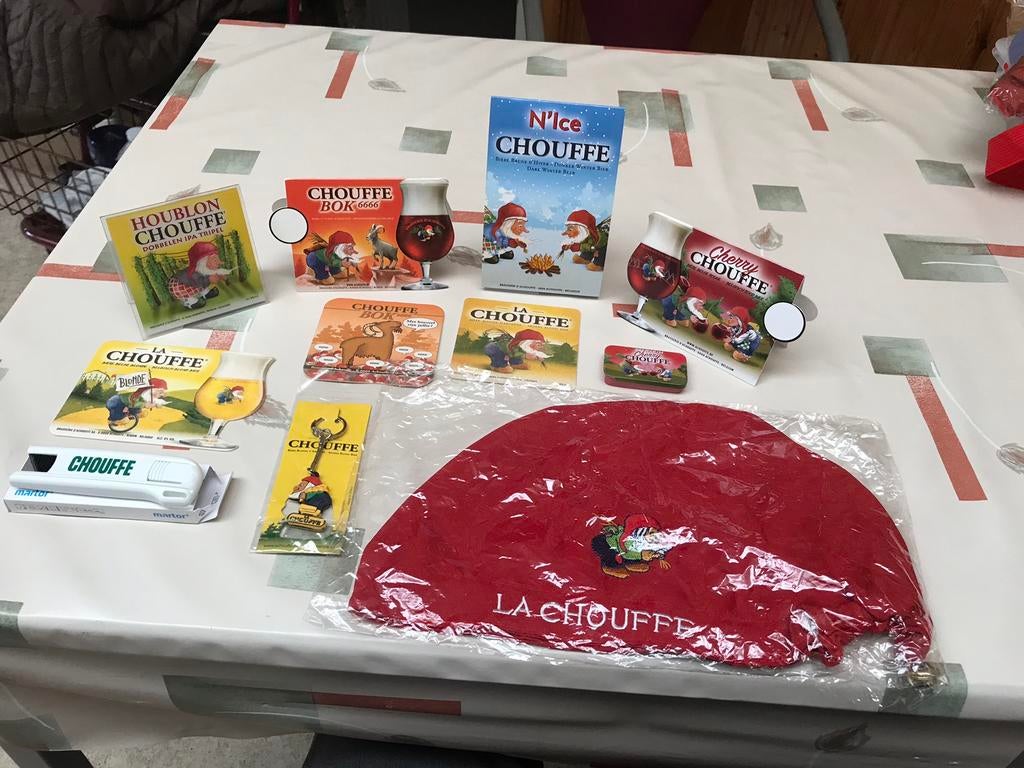 Articles Chouffe, le tout pour 12€, Collections, Marques & Objets publicitaires, Enlèvement ou Envoi, Neuf, Autres types