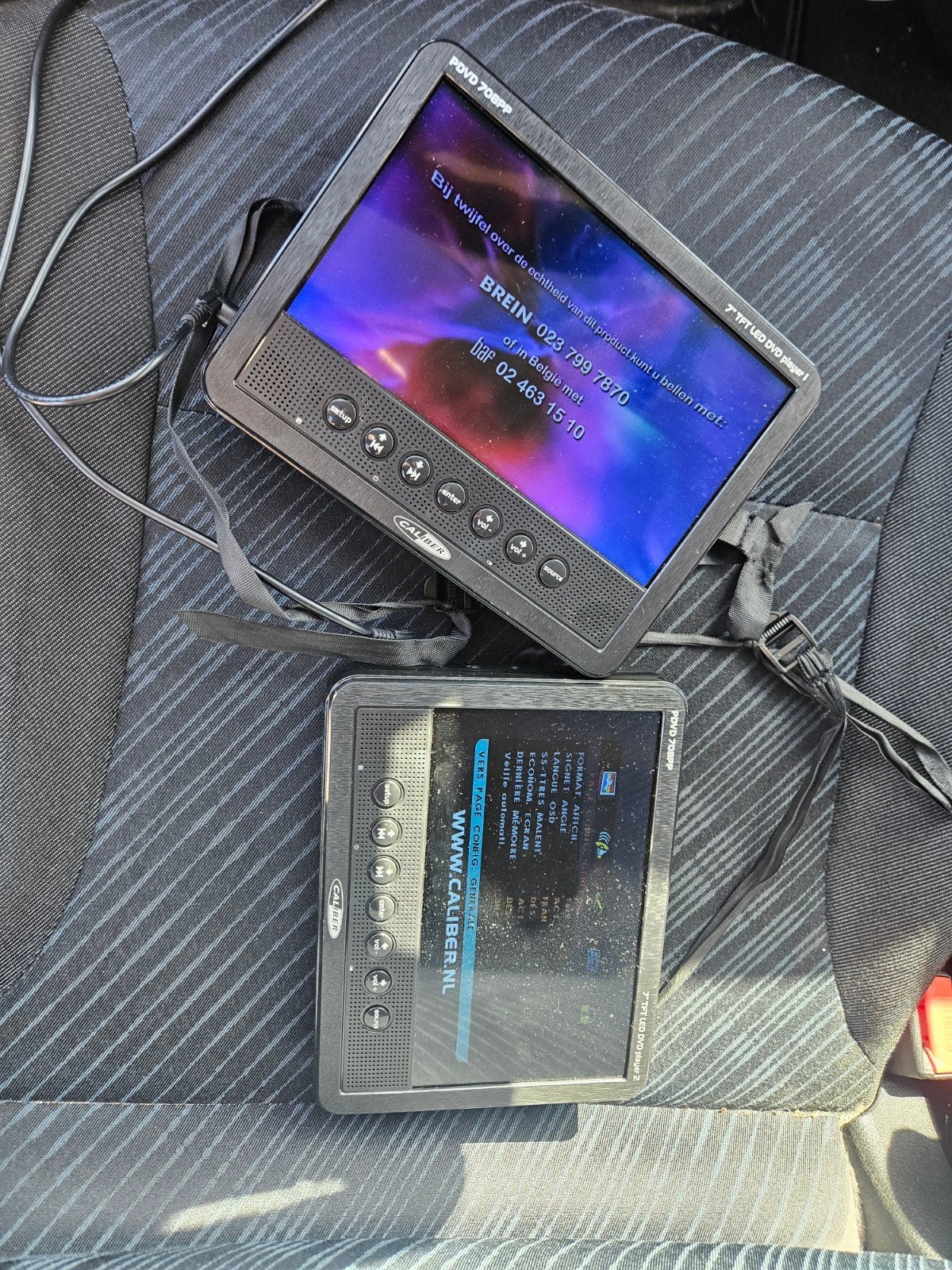 dvd auto speler, Ophalen