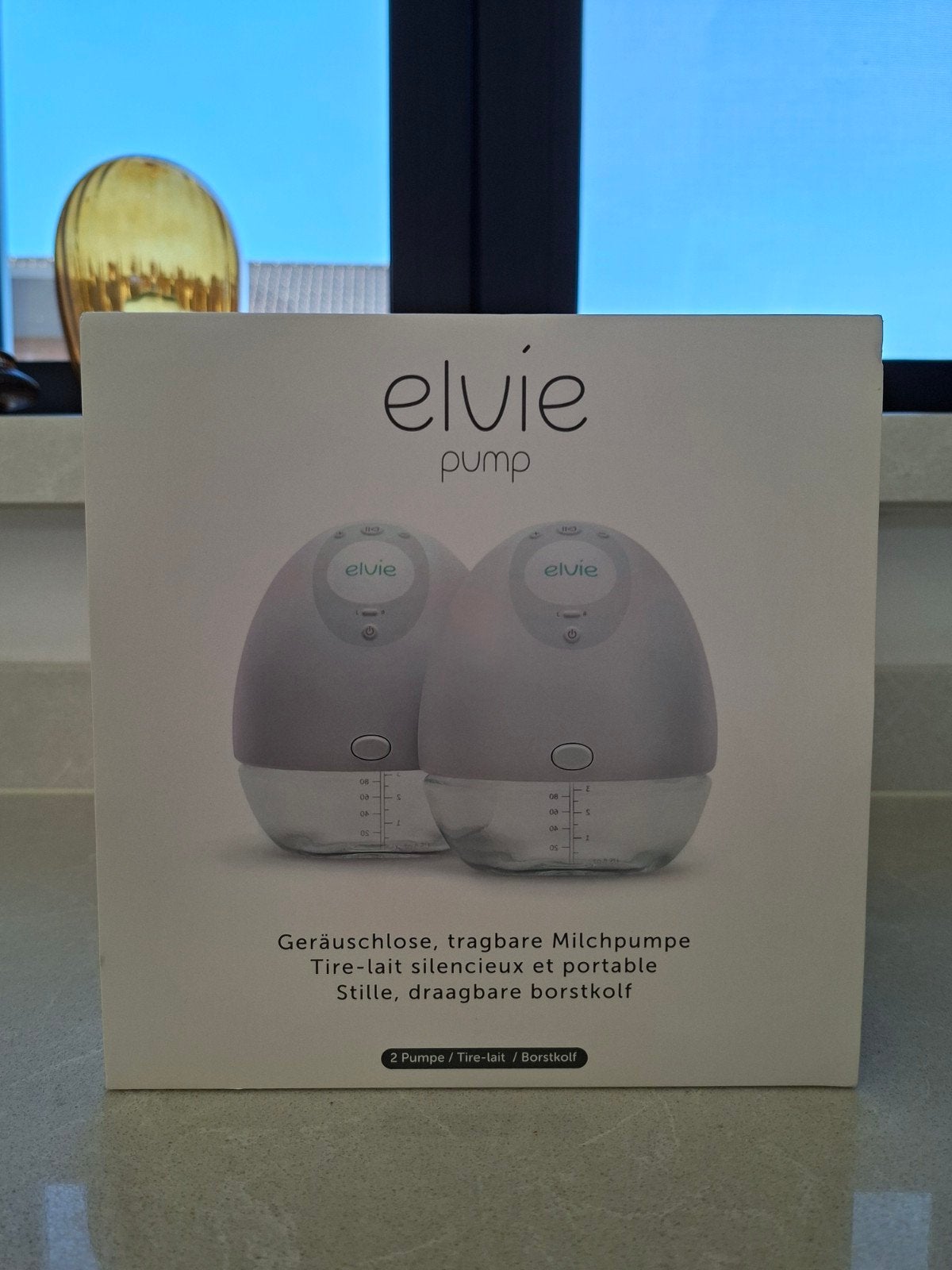 Elvie dubbele elektrische borstkolf, Kinderen en Baby's, Ophalen of Verzenden, Zo goed als nieuw