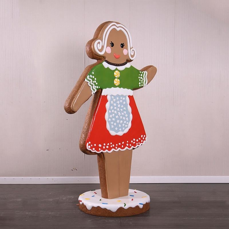 Femme en pain d'épice — Pain d'épice Hauteur 175 cm, Enlèvement, Neuf