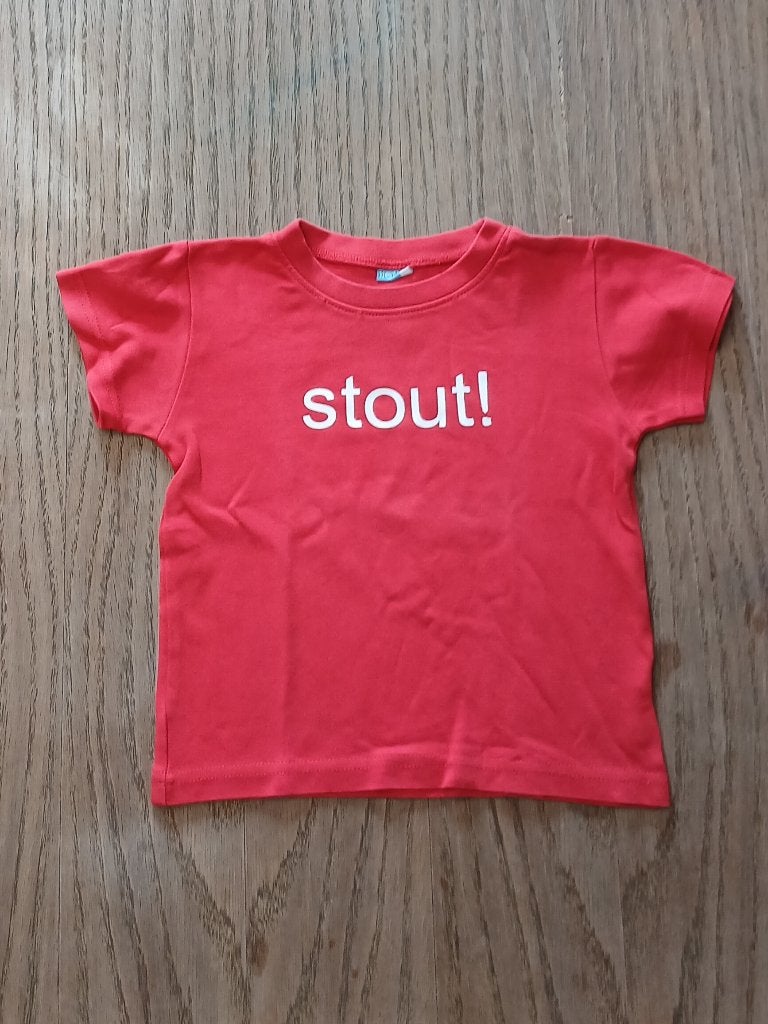 Lief! rood T-shirt maat 86 - 100% katoen, Kinderen en Baby's, Babykleding | Maat 86, Jongetje of Meisje, Lief!, Ophalen of Verzenden