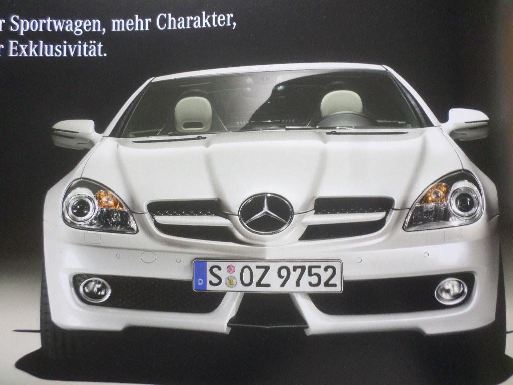 Brochure de la Mercedes SLK 2Look 2009, Enlèvement ou Envoi, Mercedes