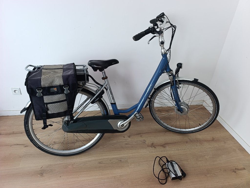 elektrische damesfiets €175lees beschrijving, Enlèvement, Utilisé