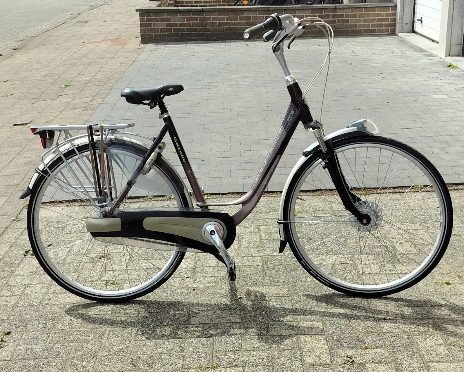 Als NIEUW Damesfiets Gazelle Orange Excellent, Fietsen en Brommers, Ophalen, Versnellingen, Zo goed als nieuw, 50 tot 53 cm