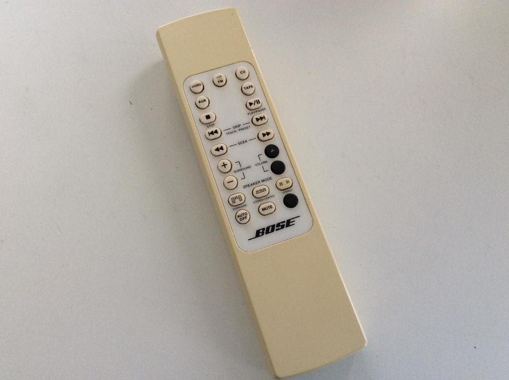 Bose afstandsbediening model RC-9, Ophalen of Verzenden, Zo goed als nieuw, Origineel, Receiver of Versterker