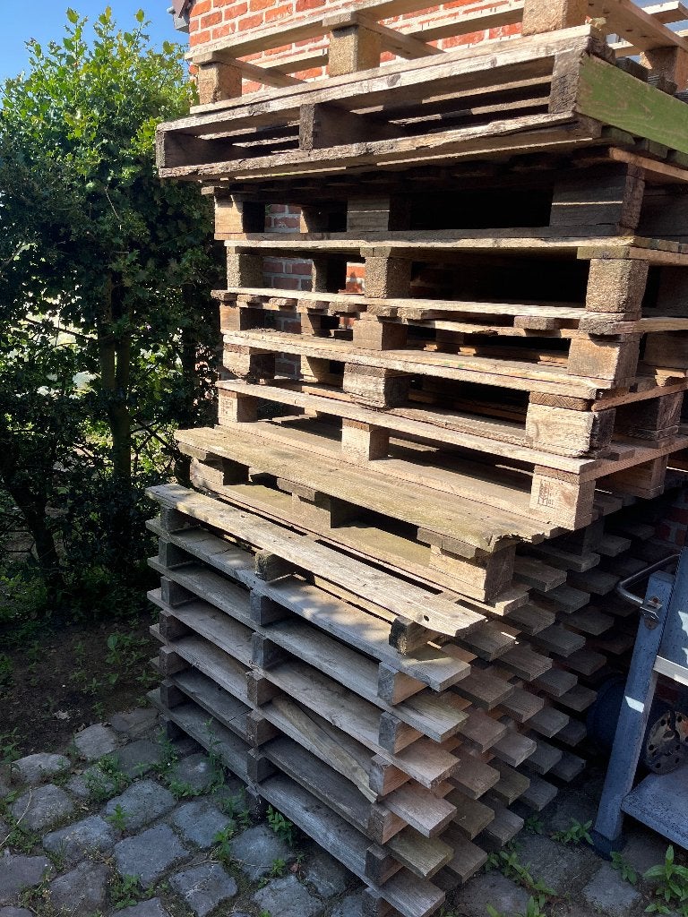 Gratis palletten, Enlèvement