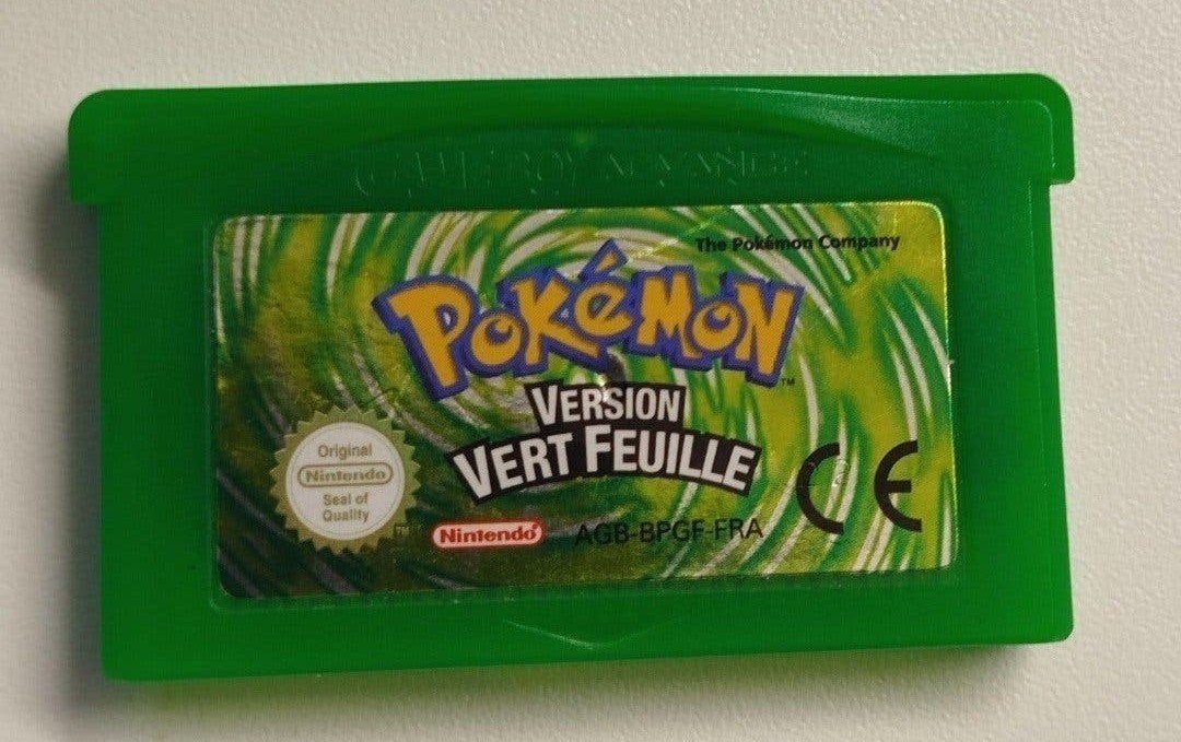Pokémon-spel met groene bladeren, Games en Spelcomputers, Games | Nintendo Game Boy, Ophalen of Verzenden