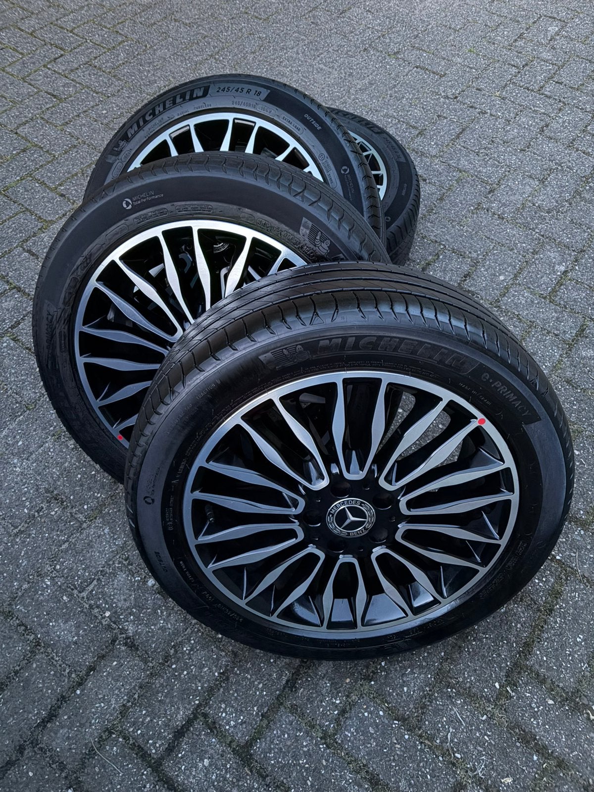 jantes Vito classe V comme des pneus d'été neufs 225/45R18, Enlèvement, 18 pouces, Pneus été, Pneus et Jantes