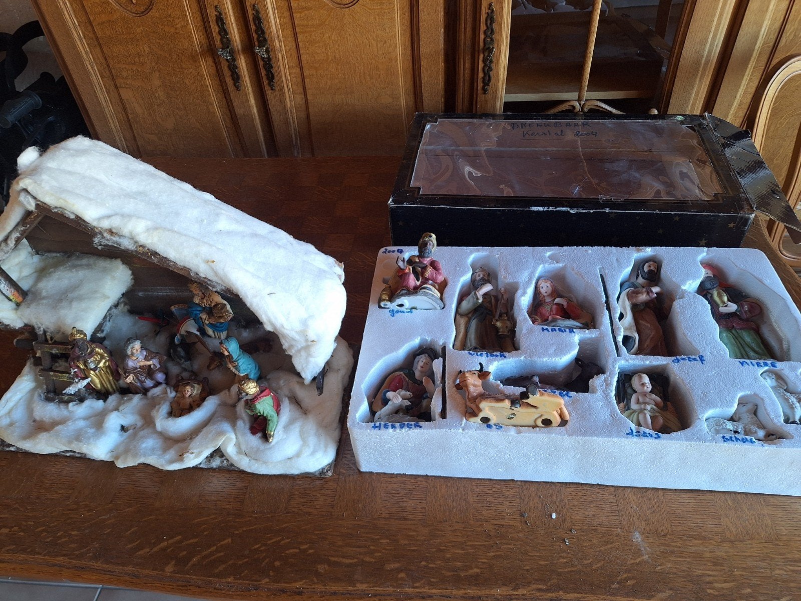oude kerststal, Diversen, Kerst, Ophalen