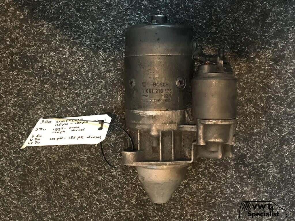 Volvo startmotor S60 S70 S80 V70 XC70 0 001 218 173, -, -, -, Enlèvement ou Envoi