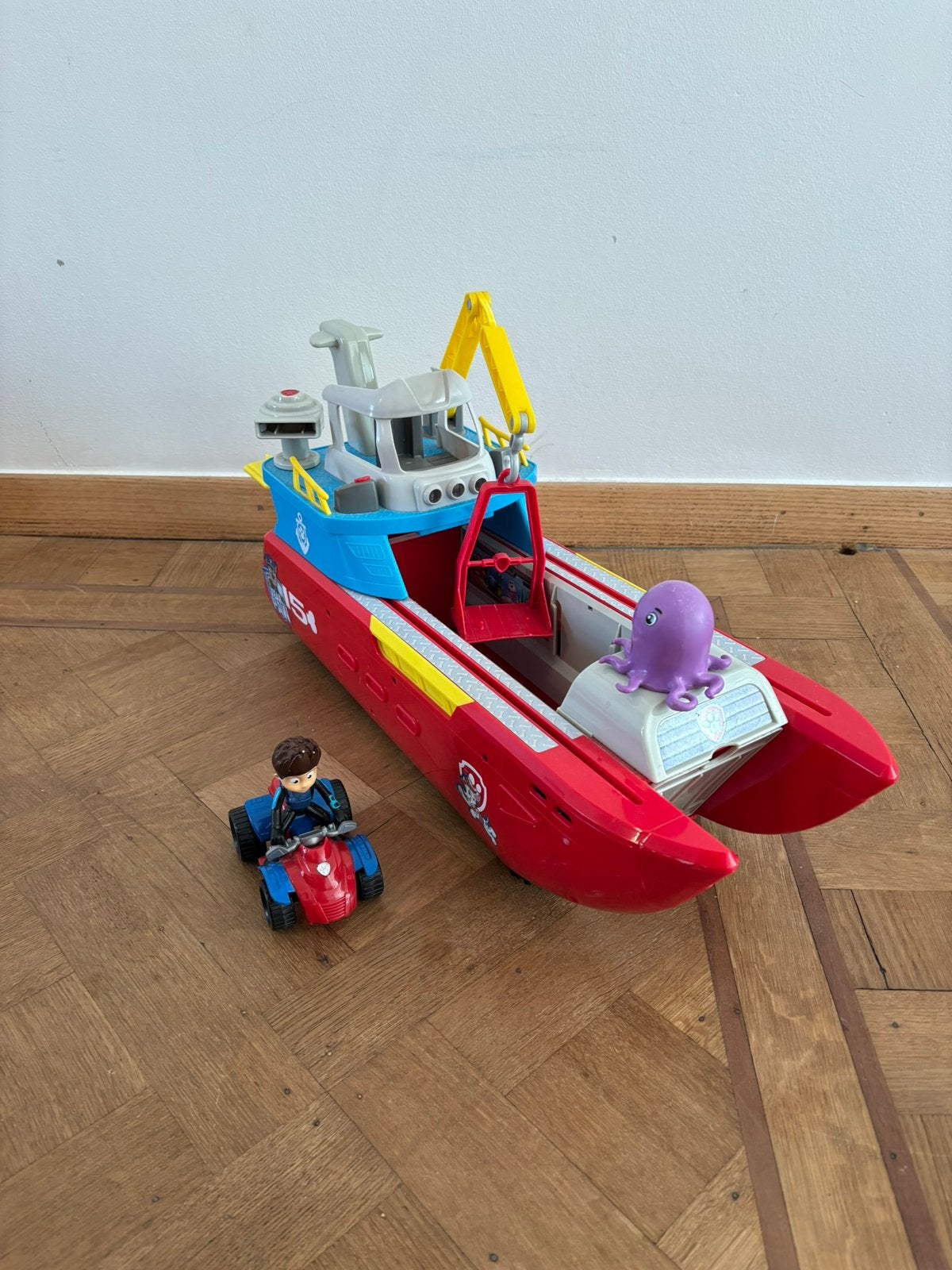 Paw patrol Sea Patroller, Ophalen, Gebruikt