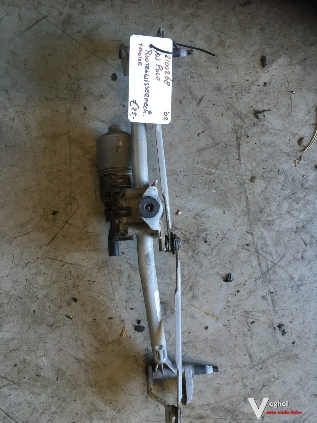 Vw Polo ruitenwissermech. + motor '02, -, Utilisé, -, -