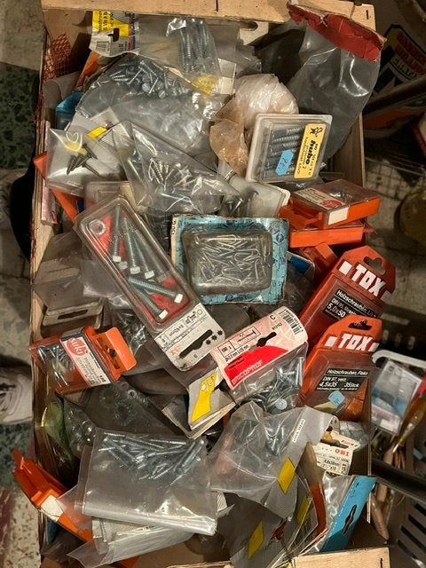 Assortiment vijzen, nagels, ..., Ophalen, Zo goed als nieuw, Overige typen