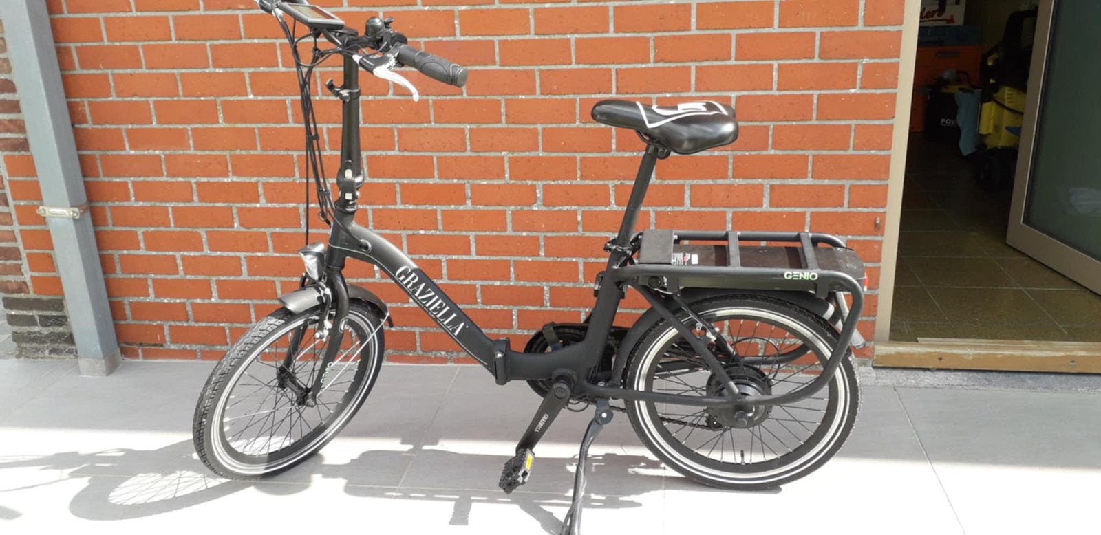 Elektrische plooibare fiets, Fietsen en Brommers, Fietsen | Vouwfietsen, Ophalen, Zo goed als nieuw